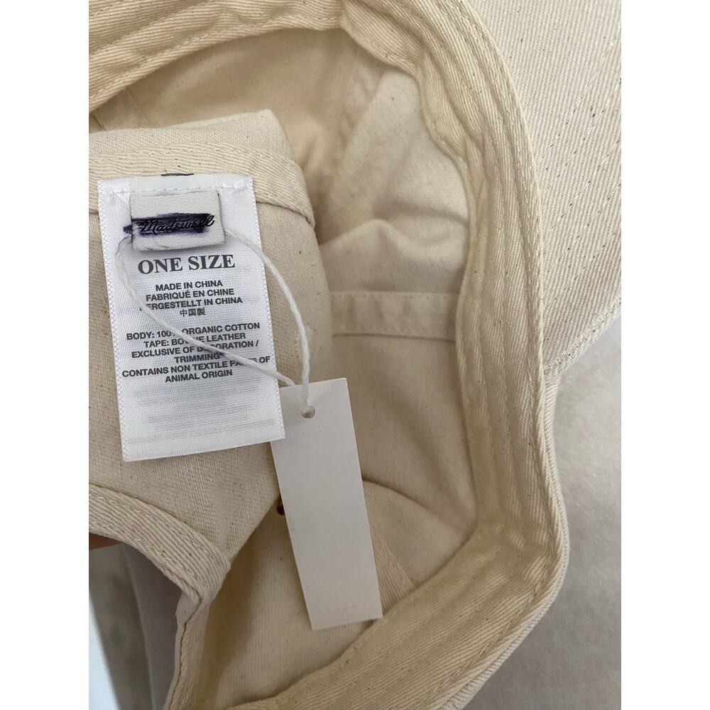 NWT Madewell Organic Cotton broken in baseball cap - Picture 7 of 7